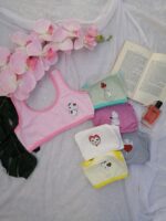 نیمتنه نخ پنبه دخترانه بدون کاپ - Image 5