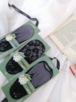 جوراب روفرشی ، جوراب گیپور ،جوراب مجلسی زنانه - Image 5