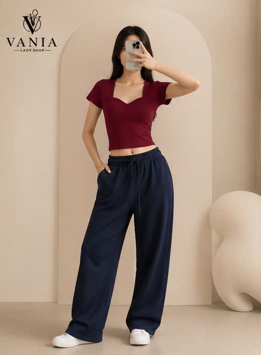 photo28976963818 تاپ کراپ زنانه،کبریتی یقه باز آستین کوتاه قد50 - Image 1