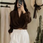 شومیز کراپ مجلسی ، شومیز زنانه