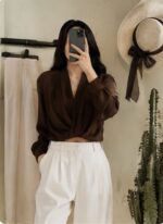 شومیز کراپ مجلسی ، شومیز زنانه