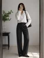 شومیز بیسیک سفید ، شومیز زنانه - Image 6
